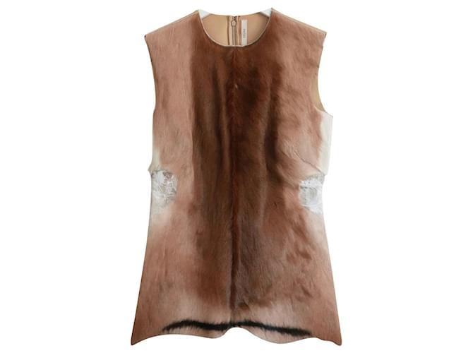 Céline Celine x Phoebe Philo Pre-Fall 2011 Impala Top Brown Beige