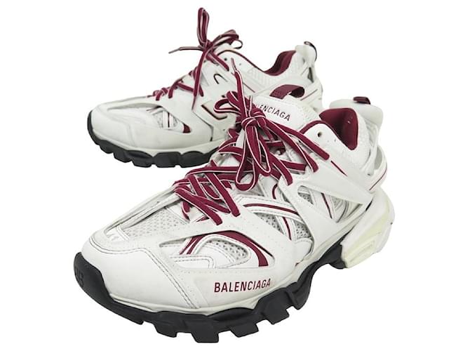 Balenciaga shoes 542023 SNEAKER TRACK SNEAKERS 41 CANVAS LEATHER