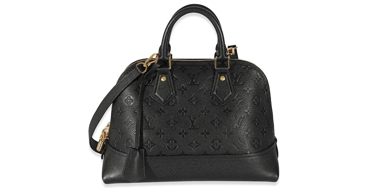 Louis Vuitton Black Empreinte Neo Alma PM Cloth ref.875802 - Joli Closet