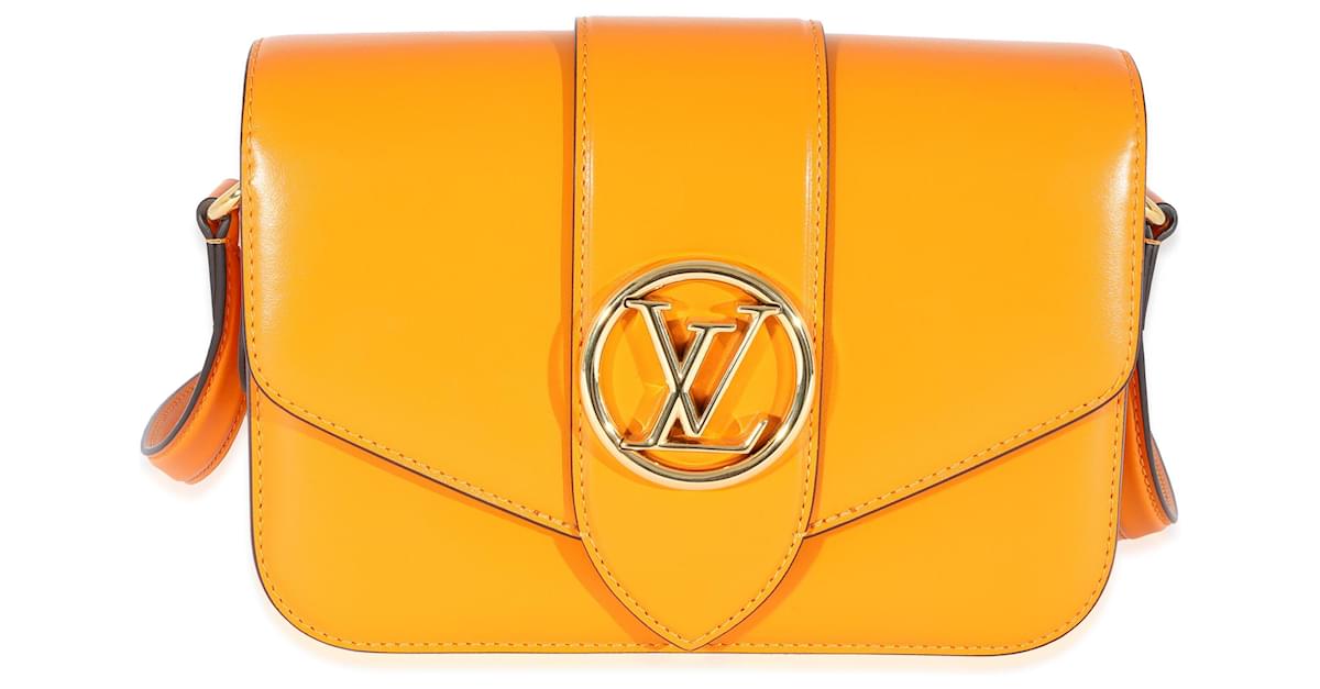 Louis Vuitton, Pont 9 Summer Gold/Orange Shoulder Bag, f…