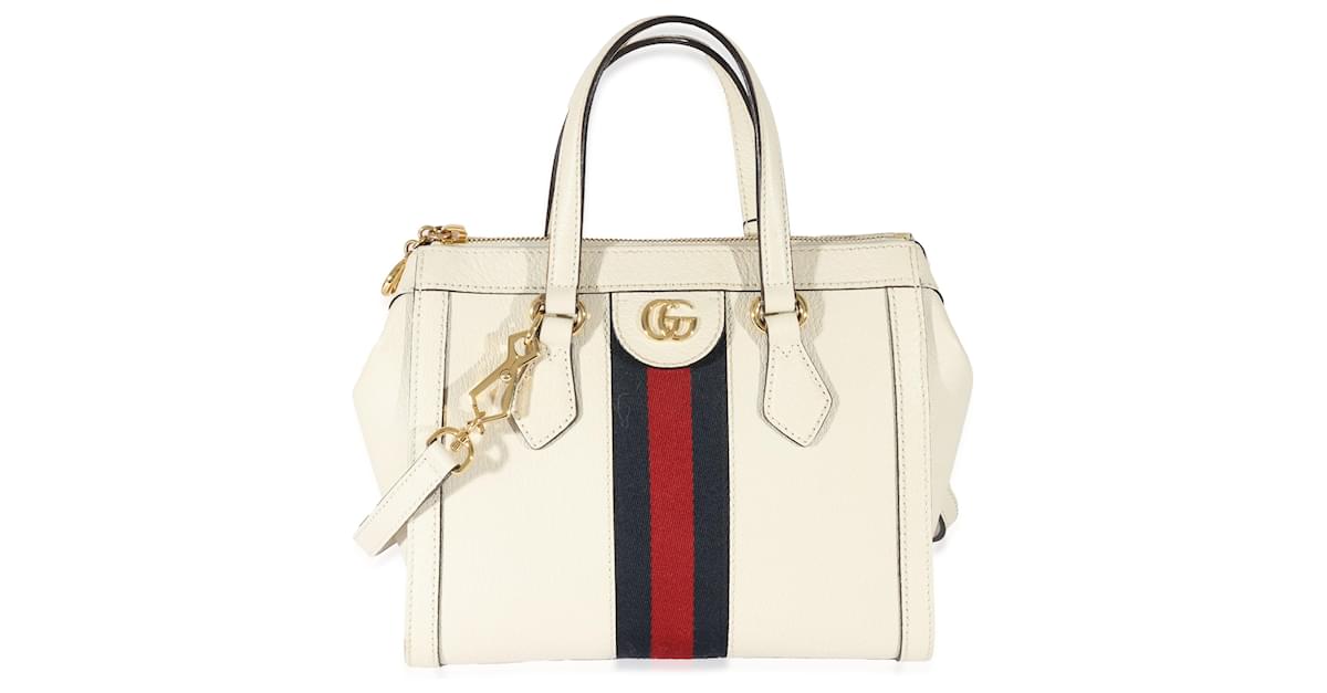 Bolsa Gucci Ophidia pequena com alça superior Web 651055