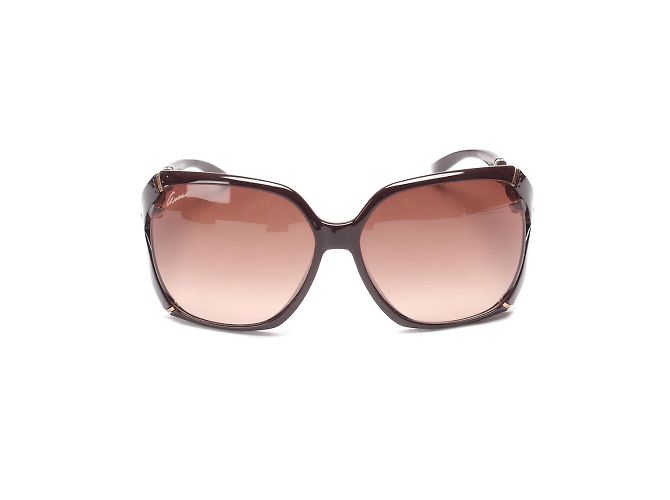Gucci Women\'s Oversized Bamboo Sunglasses luxury-women-gucci-used-  main image 2