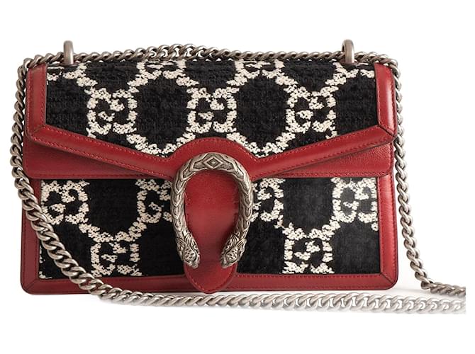 Dionysus GUCCI Sacs à main en cuir Rouge Joli Closet - Main Image