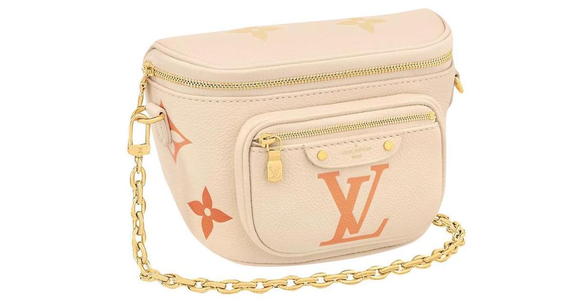Louis Vuitton Mini Bumbag Gradient Neutral in Monogram Empreinte Embossed  Supple Grained Cowhide Leather with Gold-tone - US