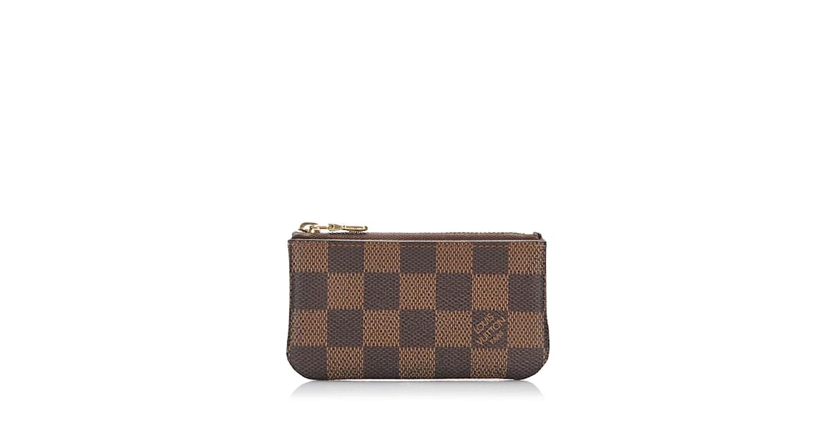 Louis Vuitton Damier Ebene Key Pouch N62658 Brown Cloth ref.880275 - Joli  Closet