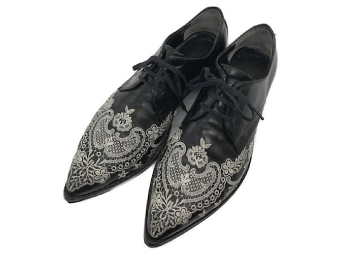 ローファー・オックスフォード JUNYA WATANABE Women Laced up Shoes JNK103 BLACK 881333-1.jpg