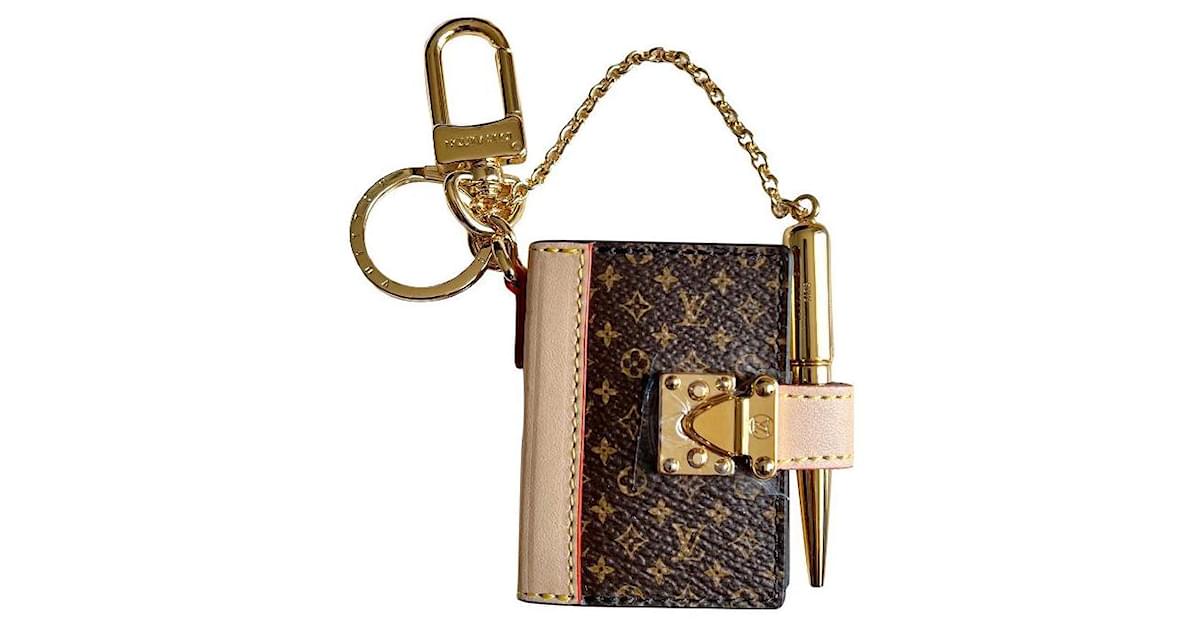 Louis Vuitton bag jewelry Gold hardware Leather ref.881722 - Joli