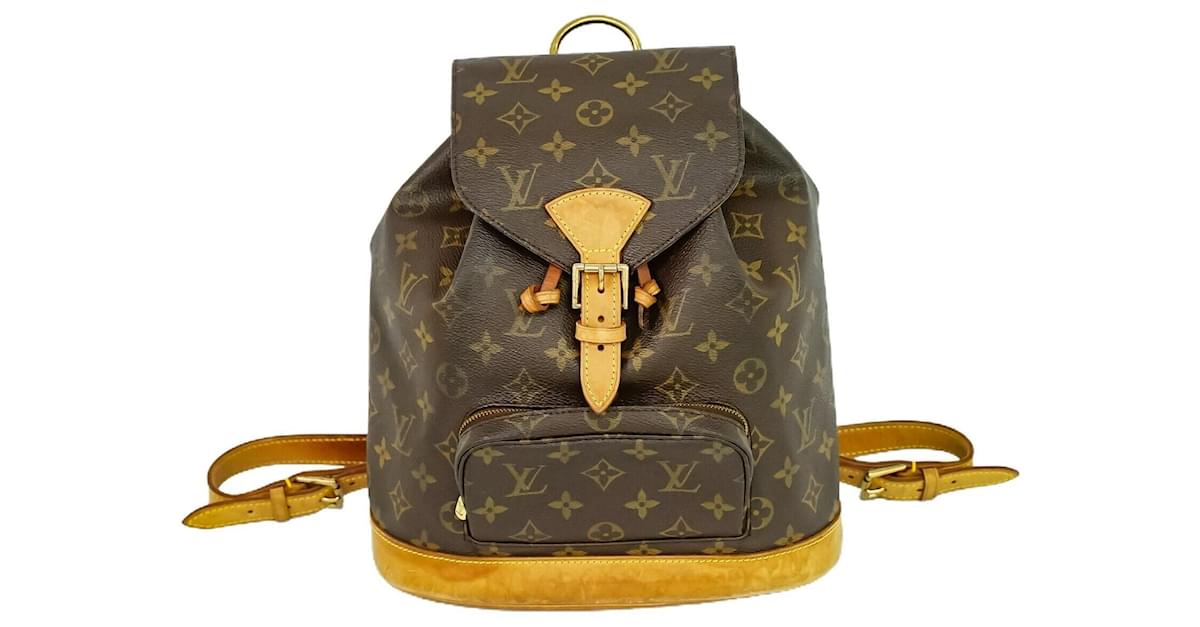 Louis Vuitton - Louis Vuitton Monogram Montsouris Backpack M51136 Lv  Monogram on Designer Wardrobe