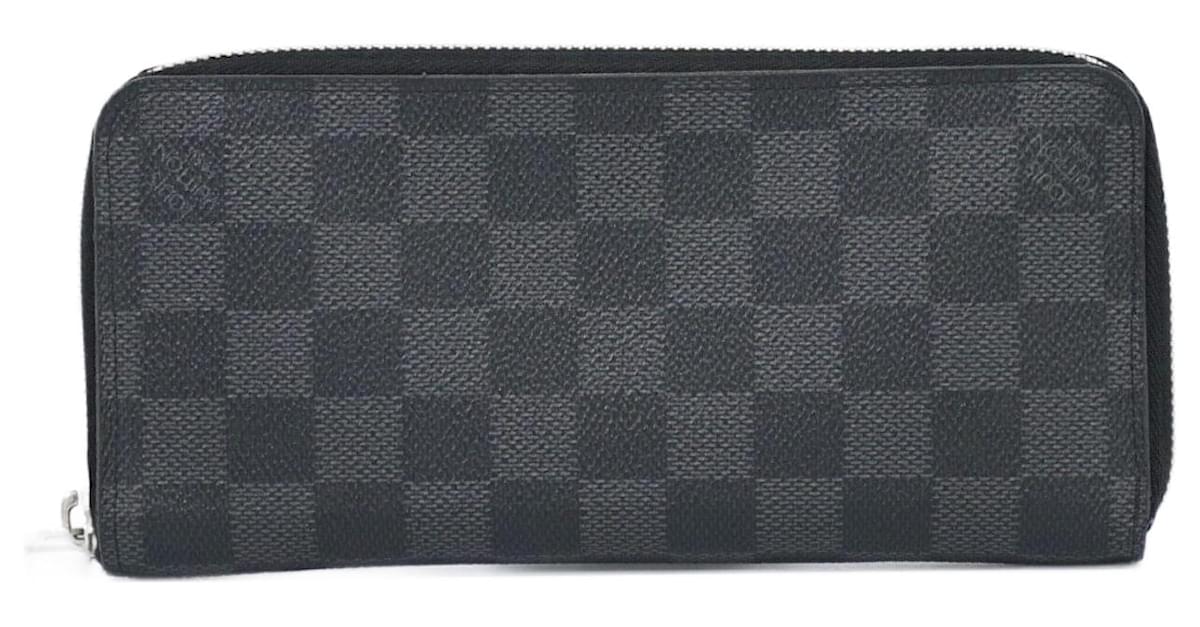 Louis Vuitton Zippy Wallet Vertical Black Cloth ref.893335 - Joli Closet