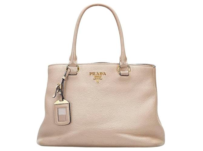 Prada Beige Leather Logo Wide Waist Women Square Buckle Belt