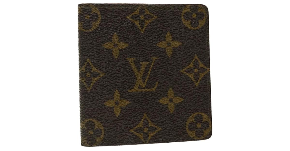 Auth Louis Vuitton Monogram Porte Valeurs Cartes Credit M61823