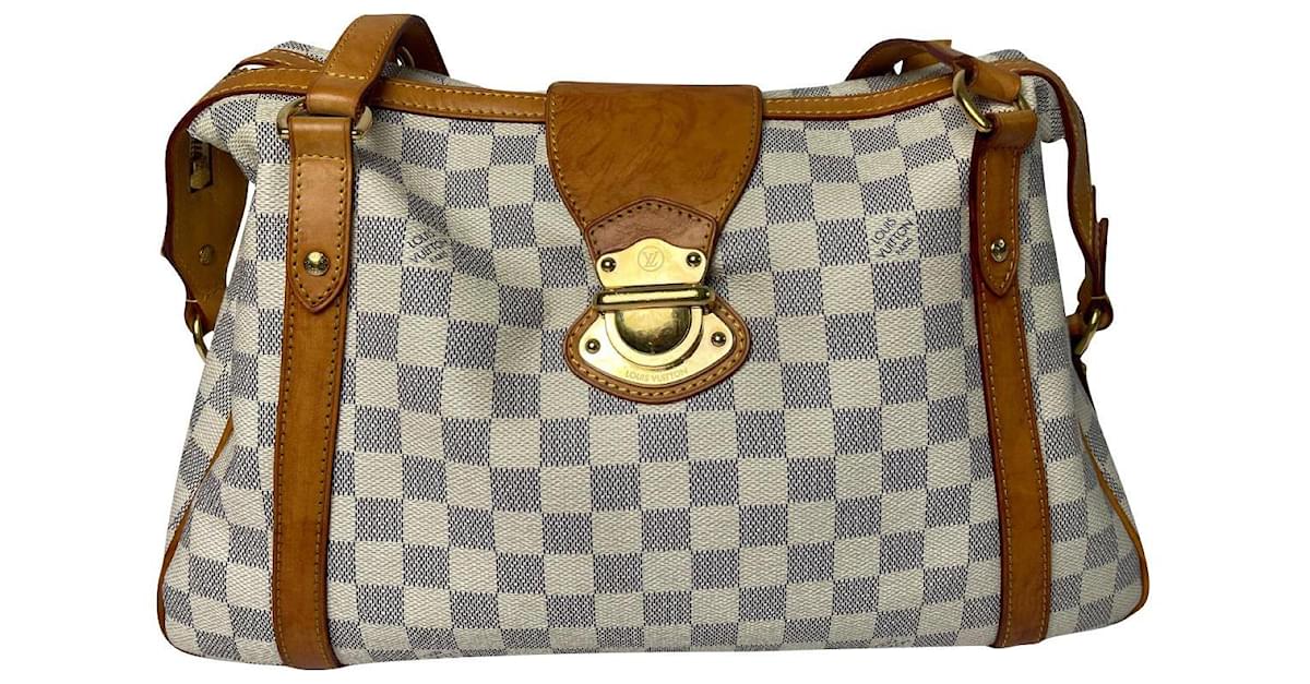 Louis Vuitton Louis Vuitton Stresa PM Damier Azur Canvas Shoulder Bag