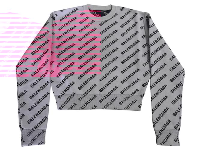 Cardigan Balenciaga Courte Femme Balenciaga PULL COURT ROSE MINI