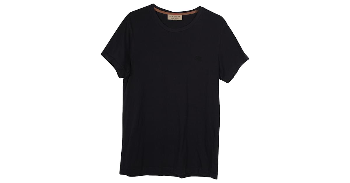 Burberry T-shirt/blue Cotton T-shirt/burberry Polo Shirt Made 