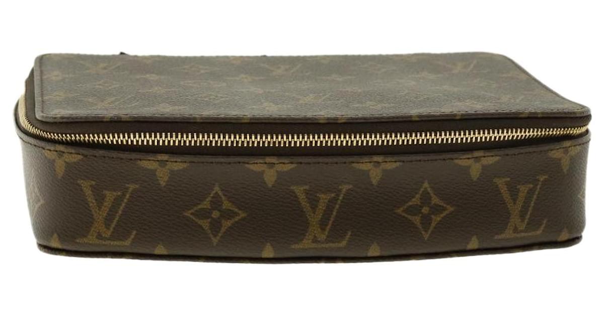 LOUIS VUITTON Monogram Etui Stilo Pen Case M62990 LV Auth 41070