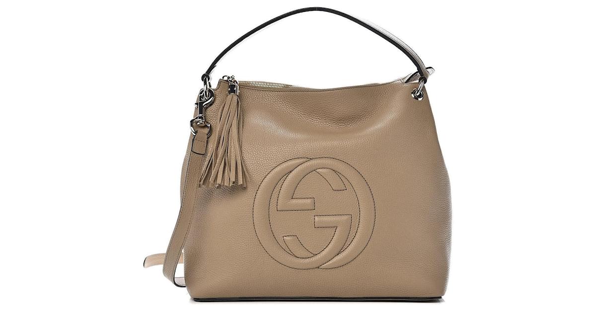 Gucci Borsa Soho a Mano Nera Donna Pelle Cellarius Mod. 598211