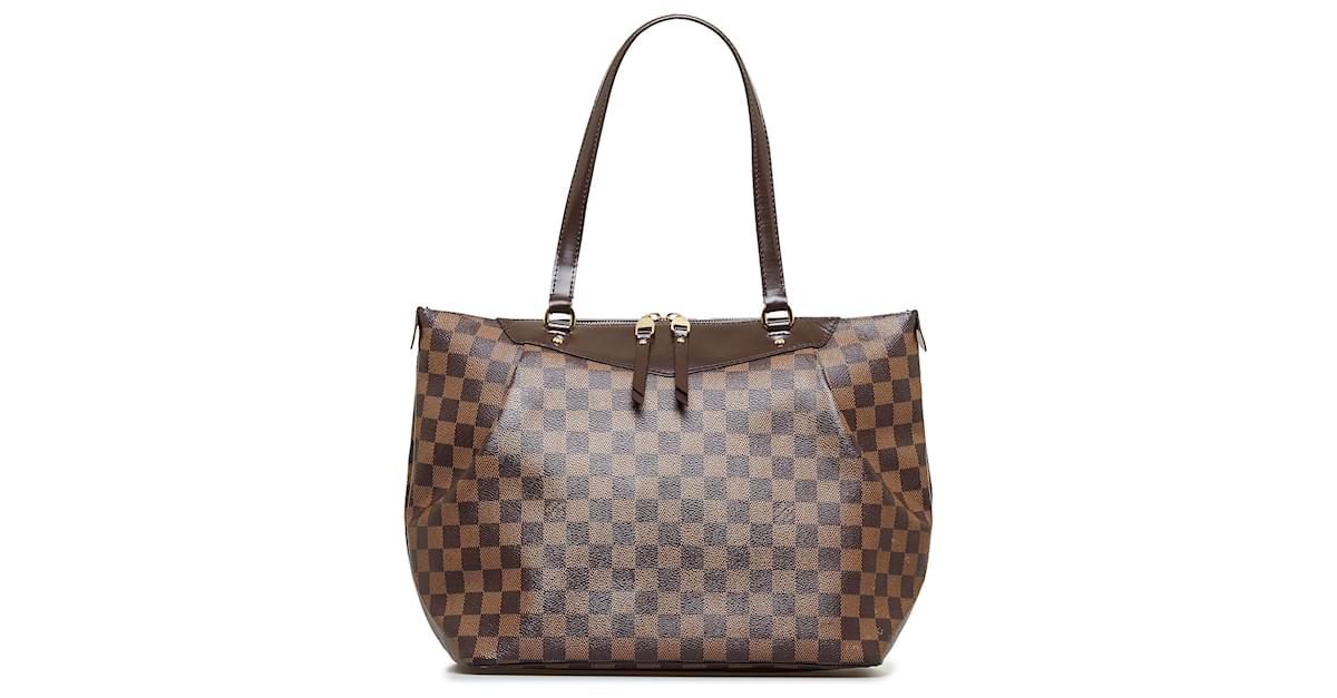 LOUIS VUITTON Westminster PM Damier Ebene Shoulder Bag Brown-US