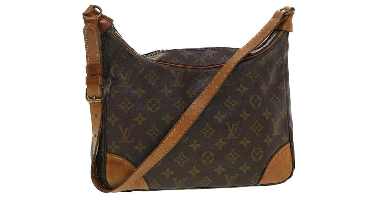 Louis Vuitton Monogram Boulogne 30 Shoulder Bag M51265 LV Auth jk554 Cloth  ref.431594 - Joli Closet