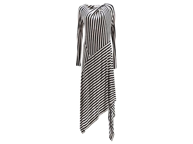 Jupe,Longue jupe longue à rayures, style Boho imprimé, taille haute