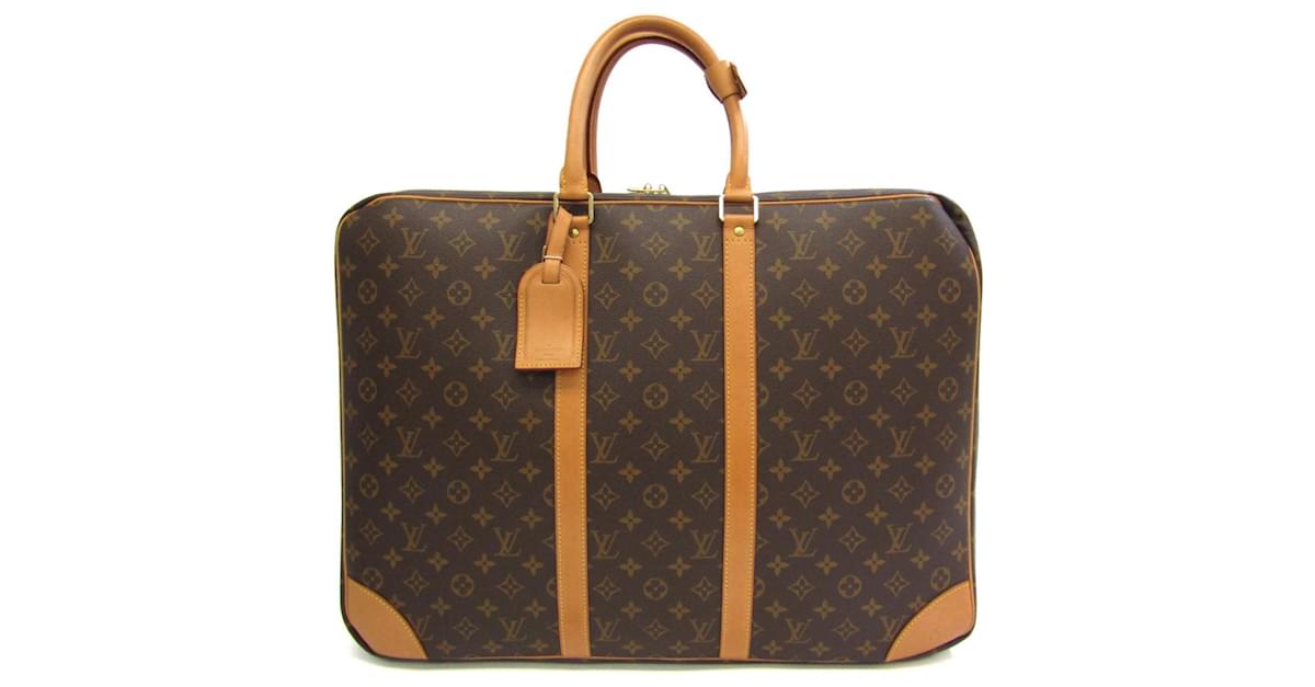 Louis Vuitton Sirius 70 Monogram Canvas & Leather suitcase - soft luggage  travel Brown ref.134002 - Joli Closet