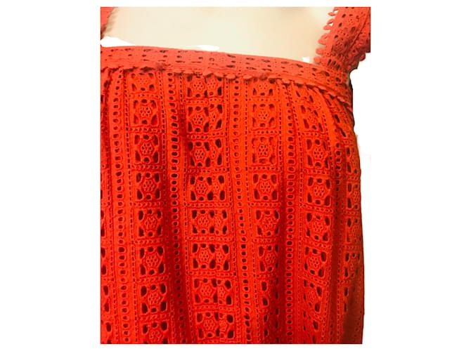 white christmas dresses Sézane // Crochet Reneka Dress – VSP Consignment