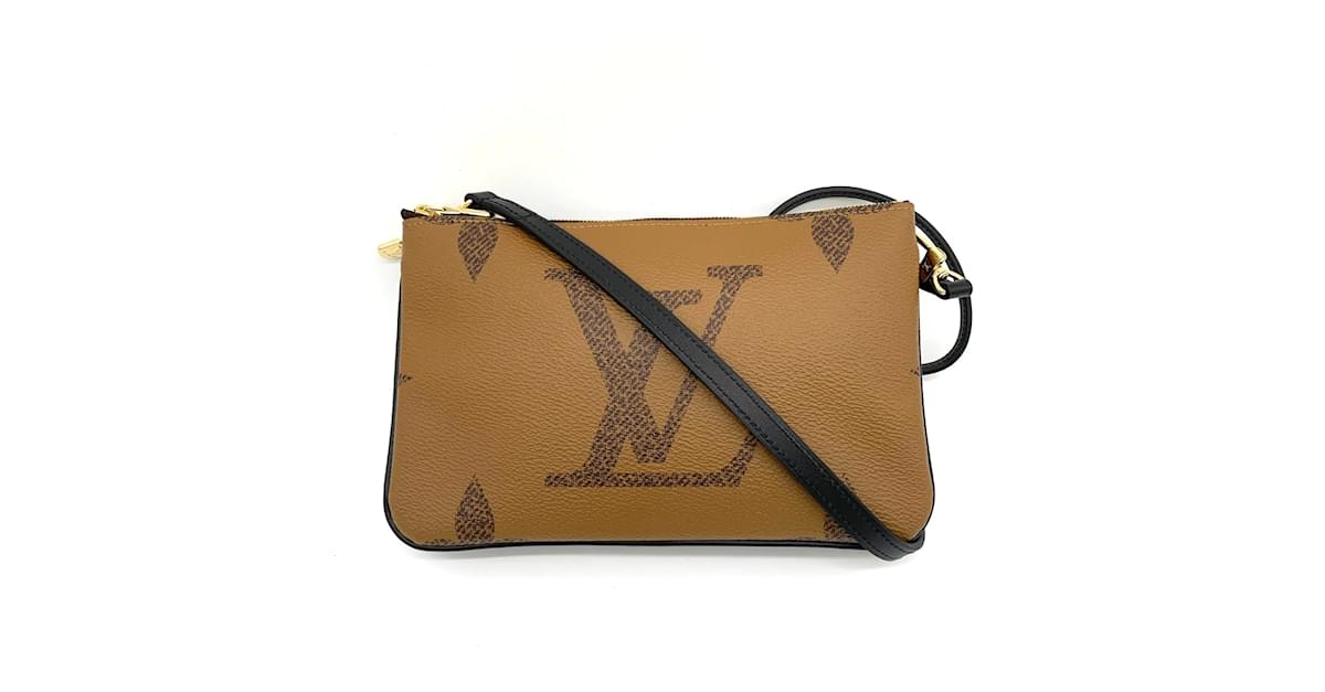 Louis Vuitton Monogram Macassar Studded Alma PM M41579 Brown Cloth
