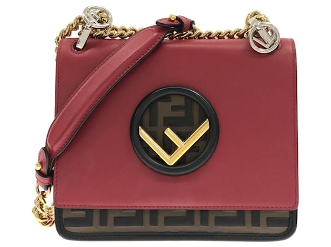 【送料&関税込】Fendi Fe50120i069 - Red Fendi Red 2Jours Vitello Leather Large Tote Bag ○ Labellov