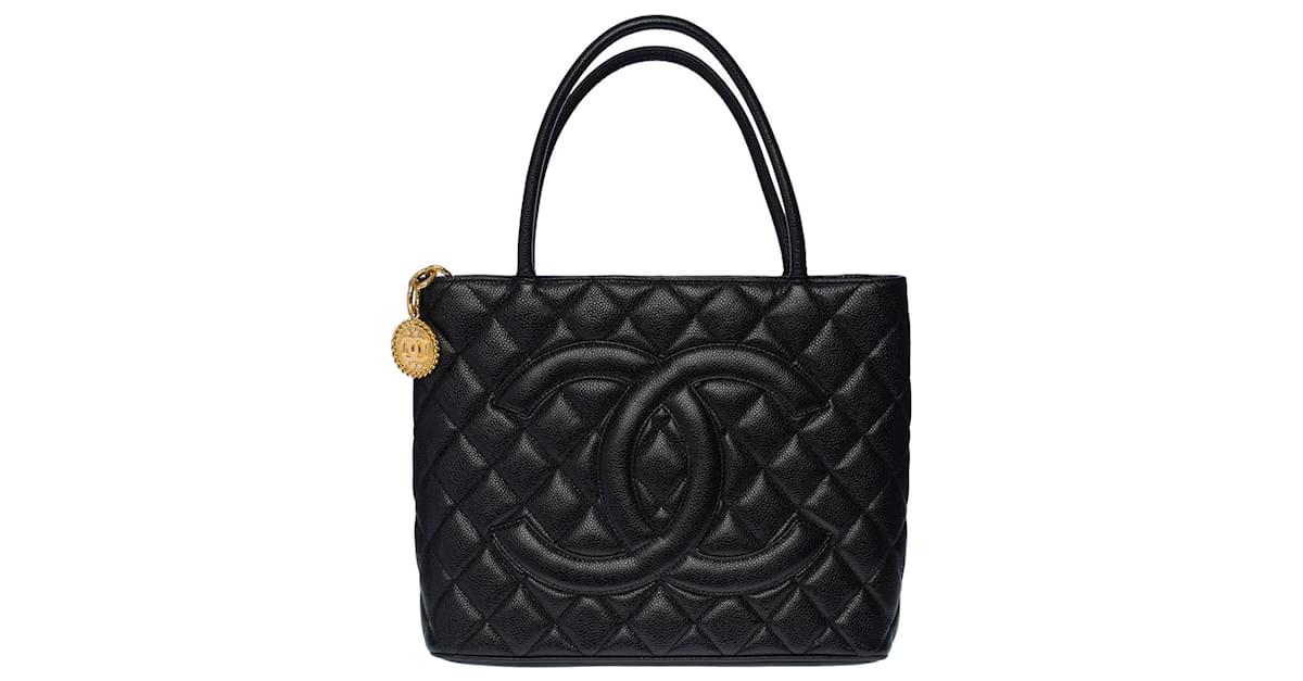 Chanel Brown and Beige Quilted Calfskin Cambon Ligne Tote Bag Silver Hardware, 2004-05