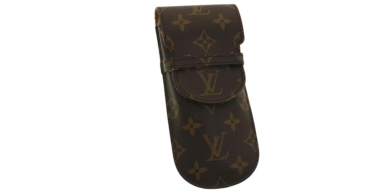 LOUIS VUITTON Monogram Etui Lunette Rabat Glasses Case M62970 LV Auth 40742