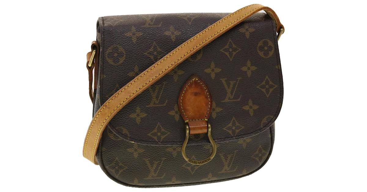 Louis+Vuitton+Saint+Cloud+Crossbody+PM+Brown+Canvas for sale