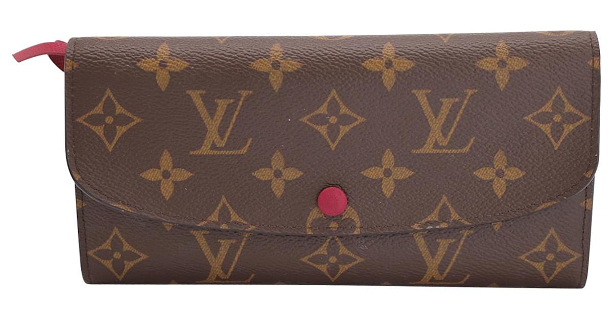 Louis Vuitton Emilie Wallet Fuchsia Monogram