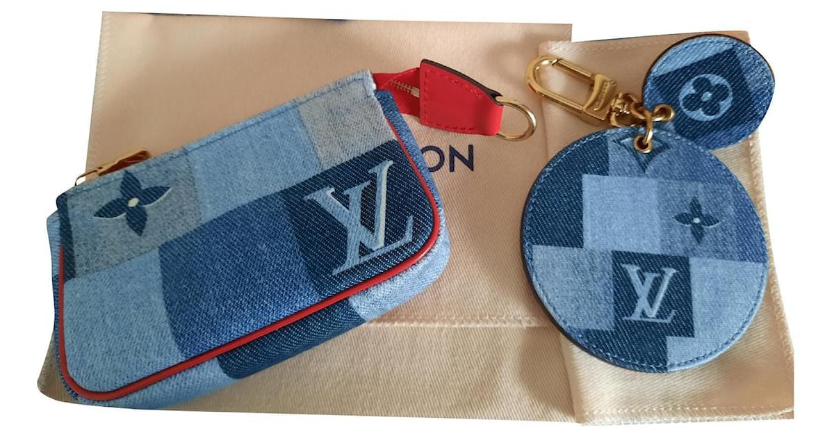 Louis Vuitton Denim Micro Pochette Accessories
