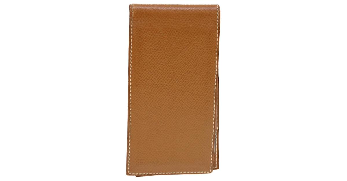 Hermes Epsom Agenda Passport Cover Brown