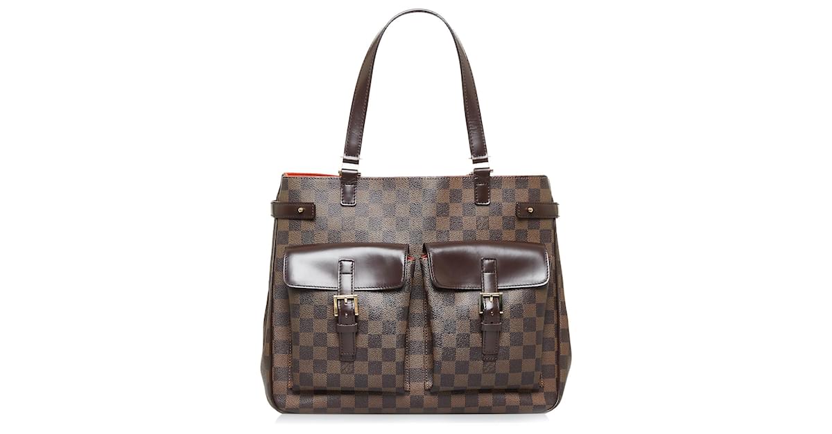 Louis Vuitton Damier Ebene Uzes Manhattan Shoulder Bag