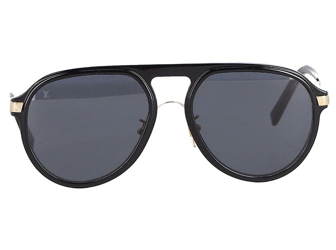 Louis Vuitton LV Orbit Sunglasses Black Louis Vuitton Orbit Sunglasses Z1098U in Black Acetate  main image 4
