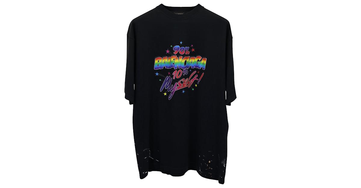 Maglia hot sale balenciaga arcobaleno