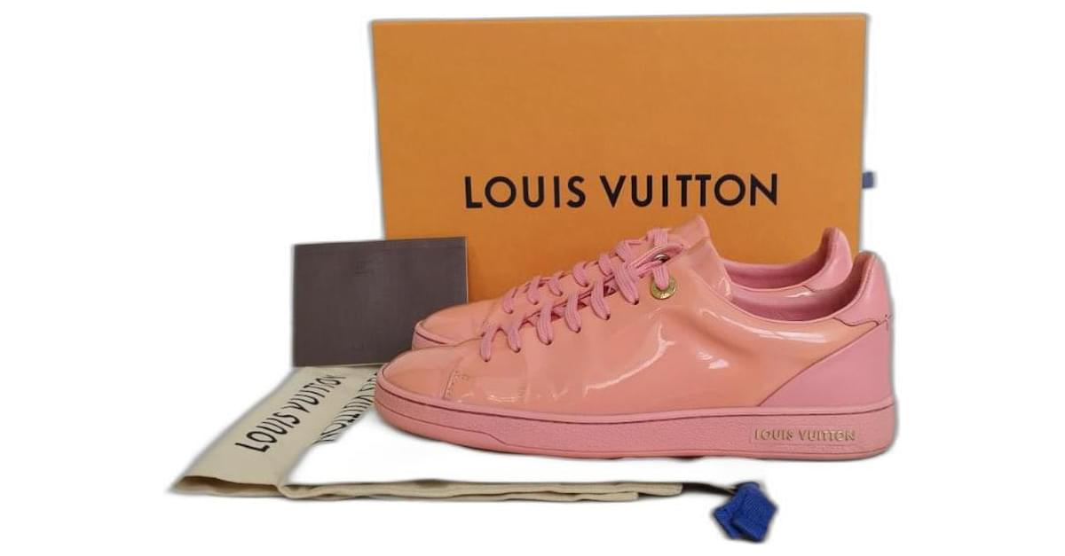 Louis Vuitton LV Monogram Leather Athletic Sneakers - Orange Sneakers, Shoes  - LOU773864