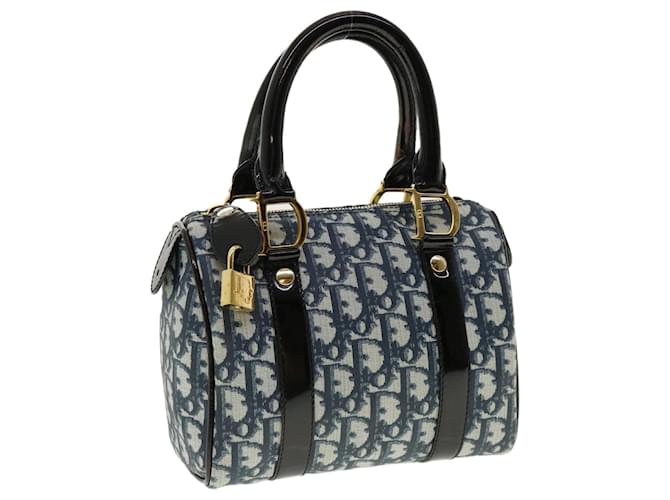 バッグ Christian Dior Trotter Mini Boston Bag Christian Dior Authentic Vintage Monogram Mini Trotter