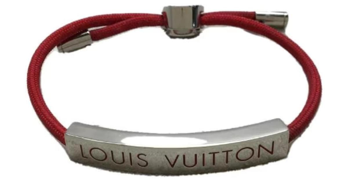 Louis Vuitton Pull It Bracelet In Red