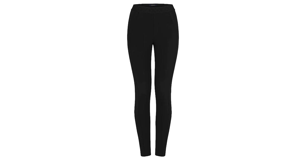 LOUIS VUITTON Trousers International S Viscose Black ref.931321 - Joli  Closet