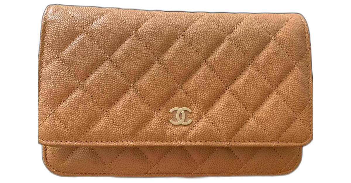 Chanel Woc Caramel Leather ref.911144 - Joli Closet