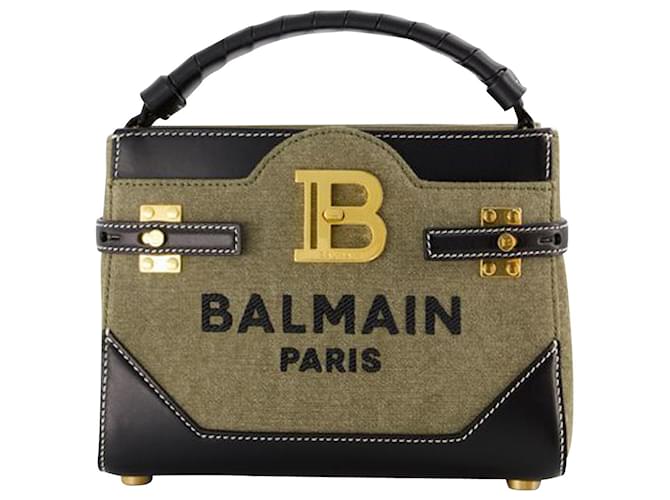 ショルダーバッグ・ポシェット BALMAIN Woman Crossbody bags Kaki FN1DB526LSLX 7AQ BALMAIN: Shoulder bag woman - Kaki | Balmain crossbody bags