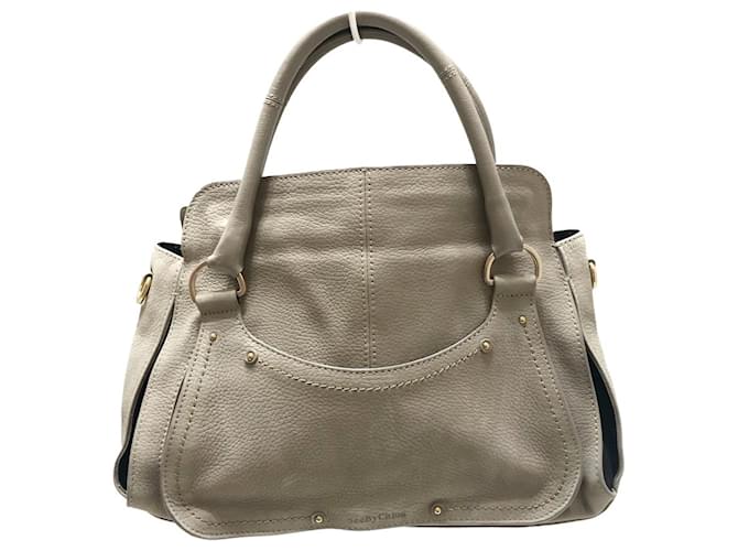 See by Chloé Miya Beige Leather ref.JC912719 (Sold) - Joli Closet See by Chloé Miya Beige Leather ref.JC912719 (Sold) - Joli Closet