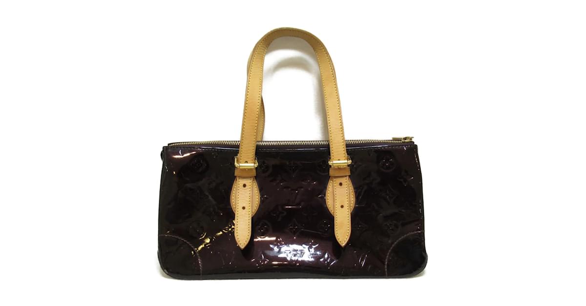 Louis Vuitton Monogram Vernis Rosewood Avenue M93510 Red Leather Enamel  ref.913332 - Joli Closet