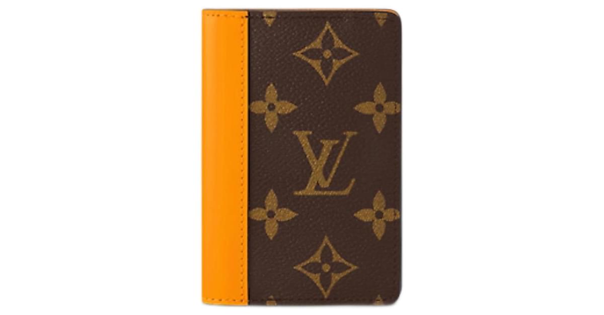 Louis Vuitton LV Pocket Organizer Macassar Brown Cloth ref.915626 - Joli  Closet