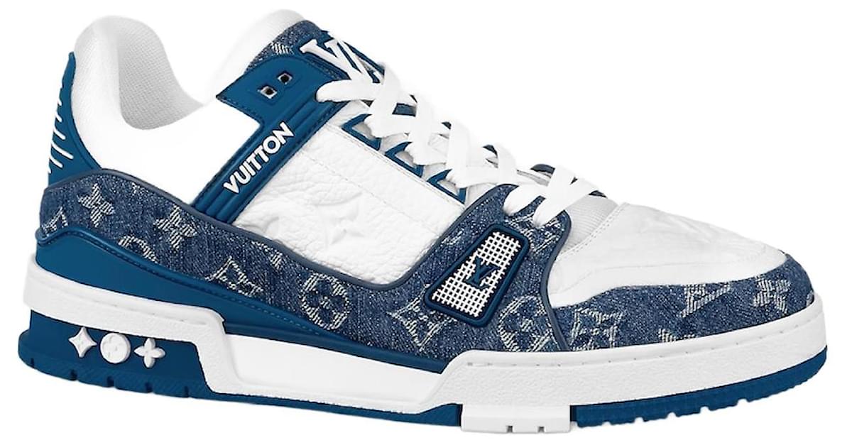 Louis Vuitton zapatillas LV Show Up Blanco ref.494260 - Joli Closet