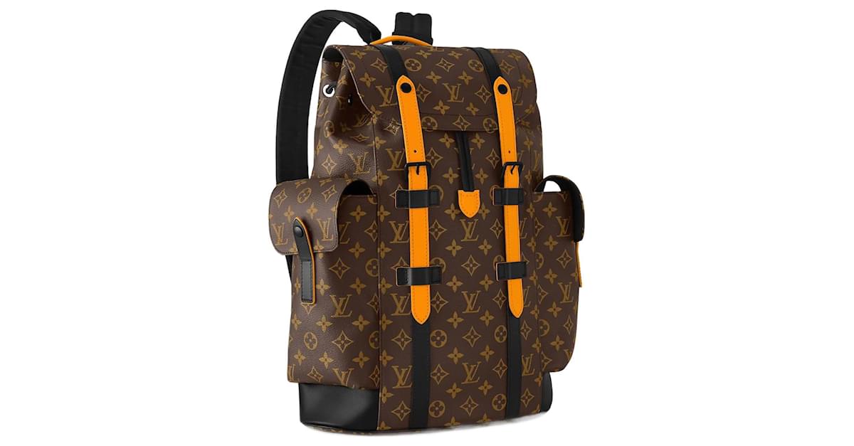 Louis Vuitton Christopher MM Radiant Sun in Macassar Coated Canvas with  Black-tone - US