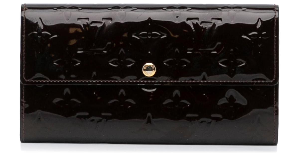 Louis Vuitton Vernis Monogram Sarah Chain Wallet - Purple Clutches,  Handbags - LOU567553