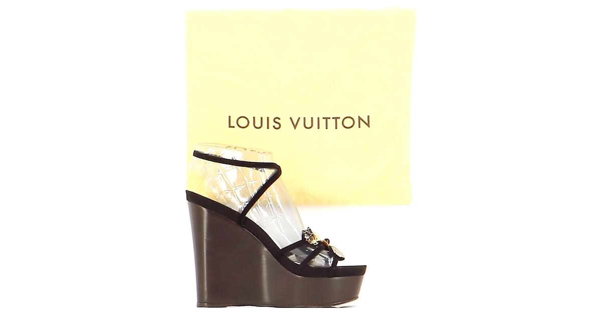Louis Vuitton Waterfall Wedge Sandal