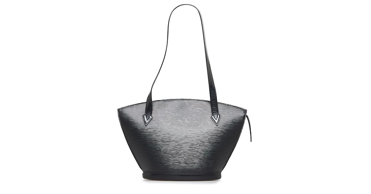 Louis Vuitton Black Epi Saint Jacques GM Long Strap Leather ref.918378 -  Joli Closet